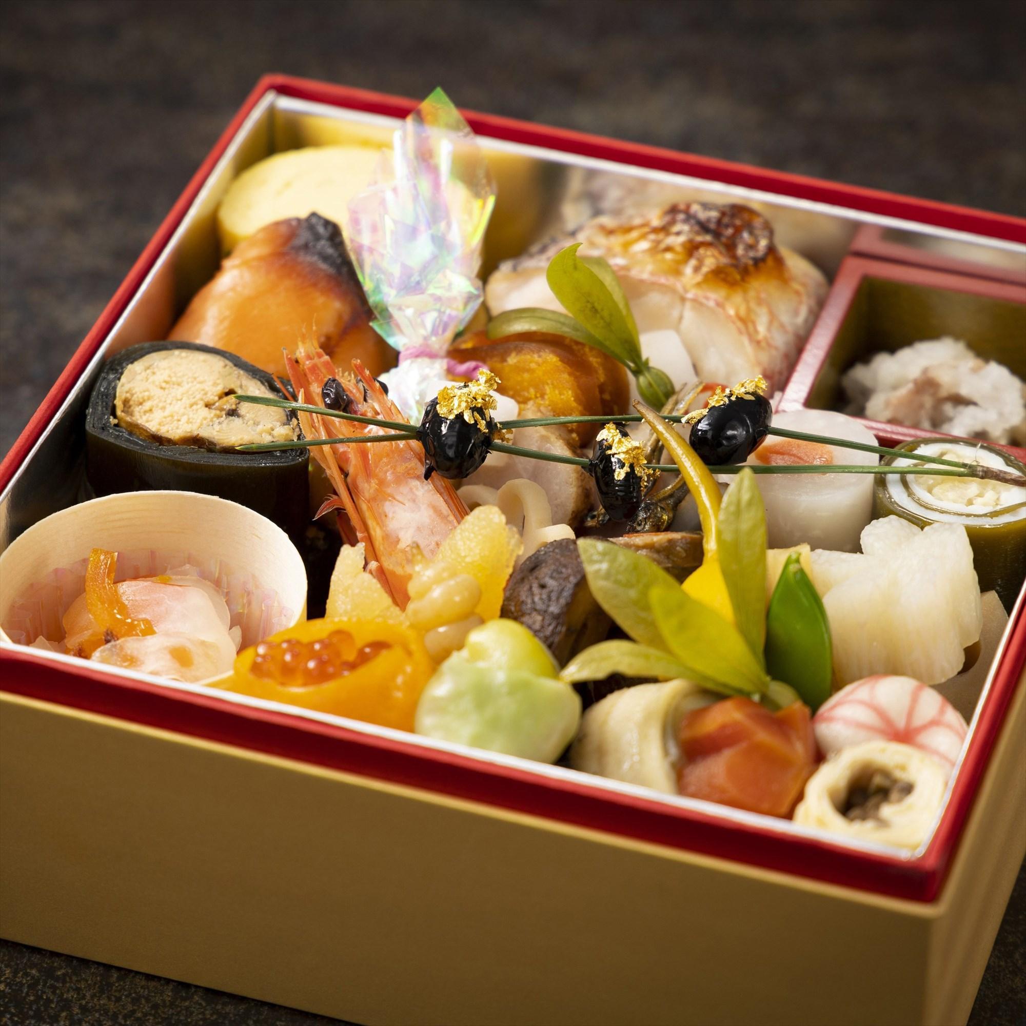 香川讃岐の地で79年の歴史。料亭二蝶のおせち料理「寿」 一段 1～2人前