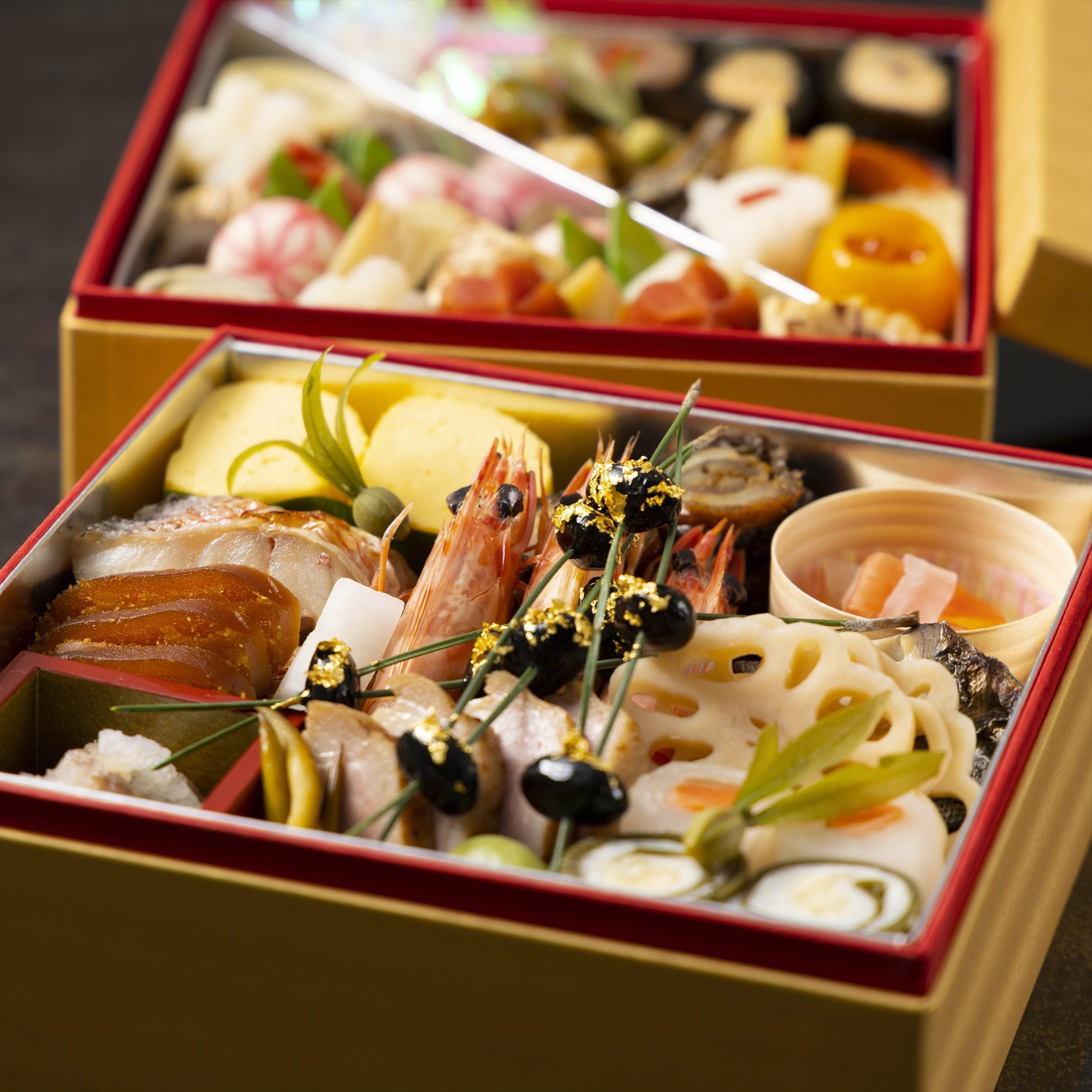 香川讃岐の地で79年の歴史。料亭二蝶のおせち料理「雅」 二段 3～4人前
