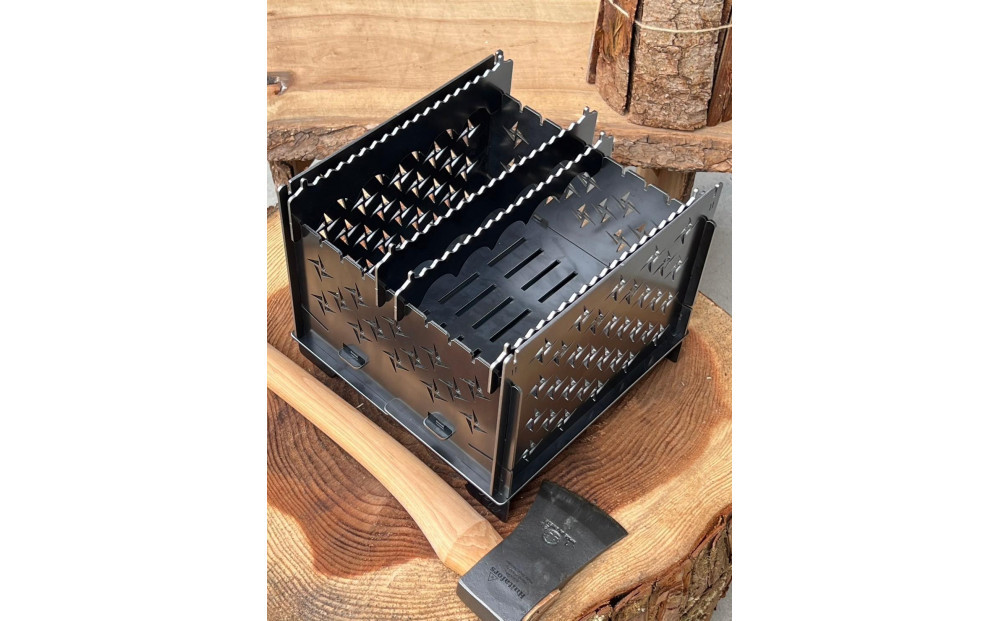 3WAY焚火BOXシュリケン柄