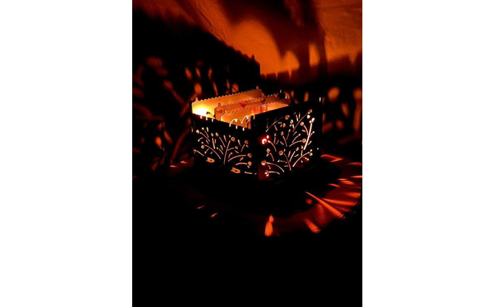 3WAY焚火BOXオリーブ柄