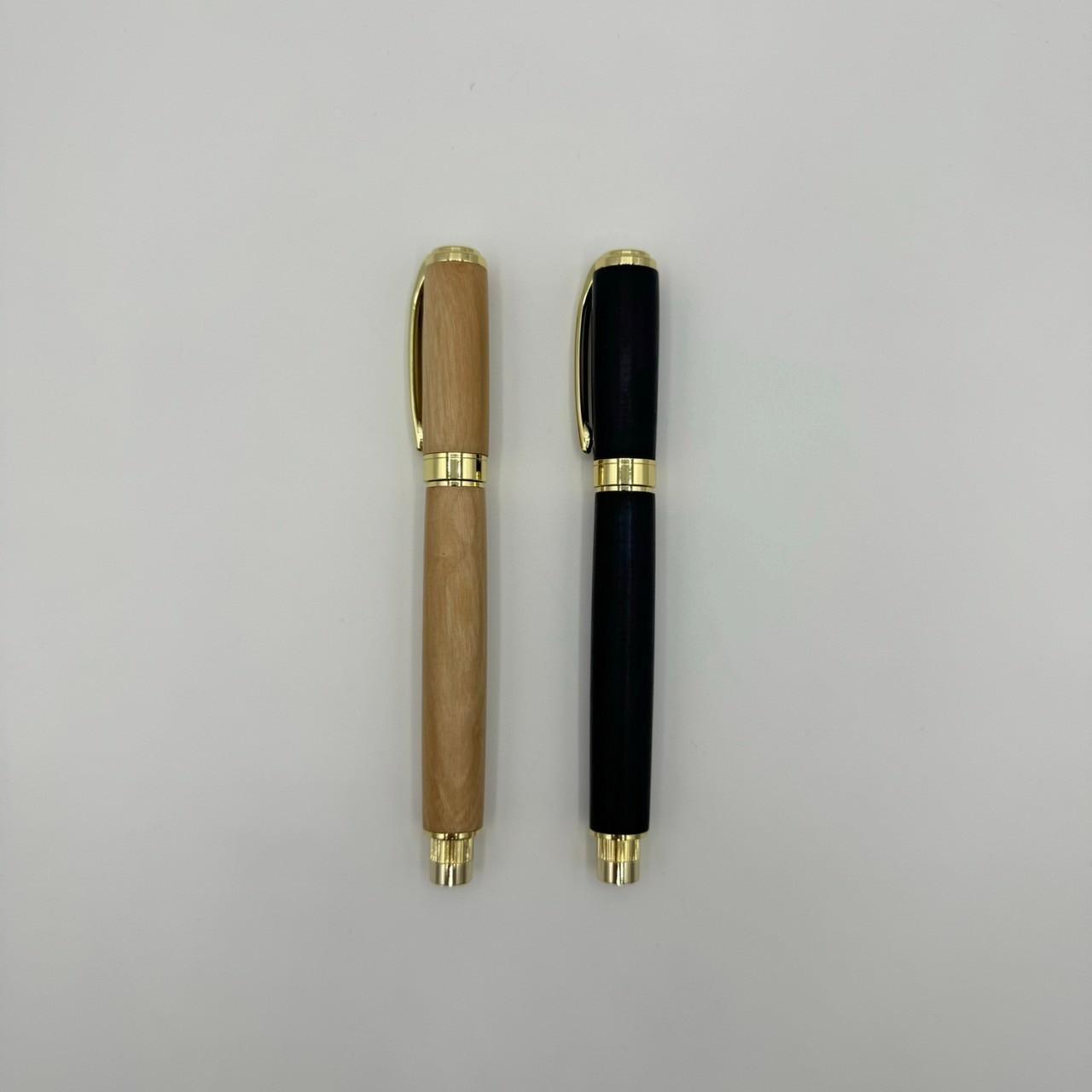 オリーブボールペン【藍染め】1本