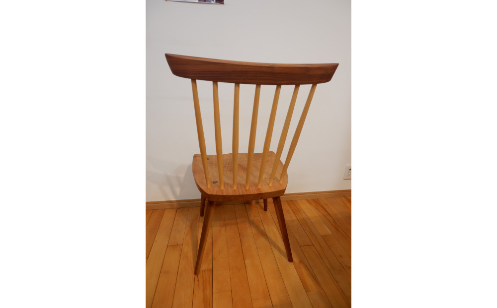スポークチェア（胡桃×ウォールナット）