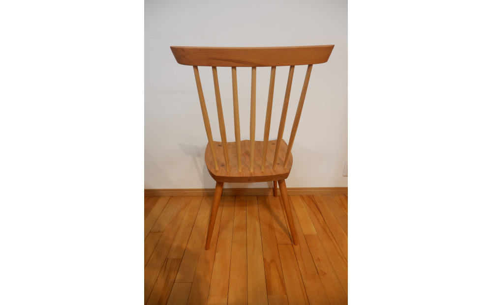 スポークチェア（香川県産材山桜）