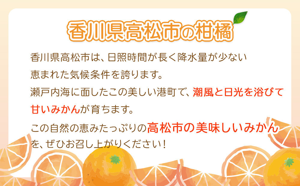 瀬戸内温州みかん（2L～Mサイズ混合）約10kg【2025-10月中旬～2026-1月下旬配送】