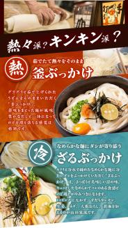 うどん本陣山田家 冷凍 讃岐ぶっかけうどん（6食入）: 高松市ANAの