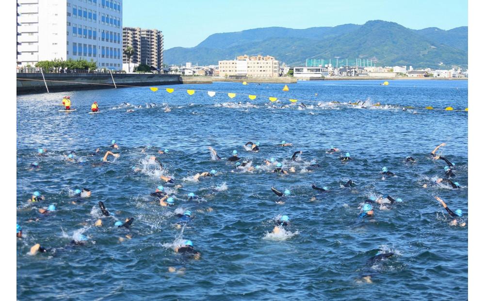 サンポート高松トライアスロン2025出場権（Tシャツ有　１名様分）