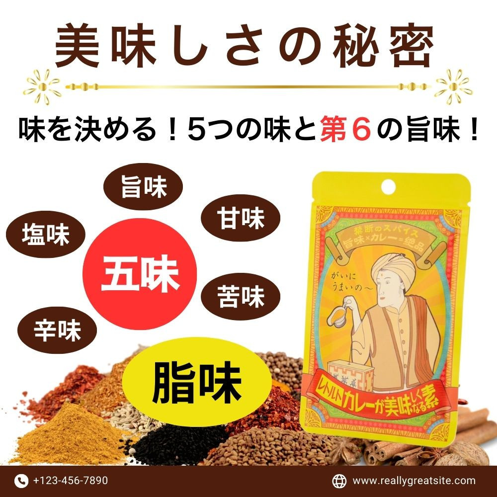 レトルトカレーが美味しくなる素（30g）