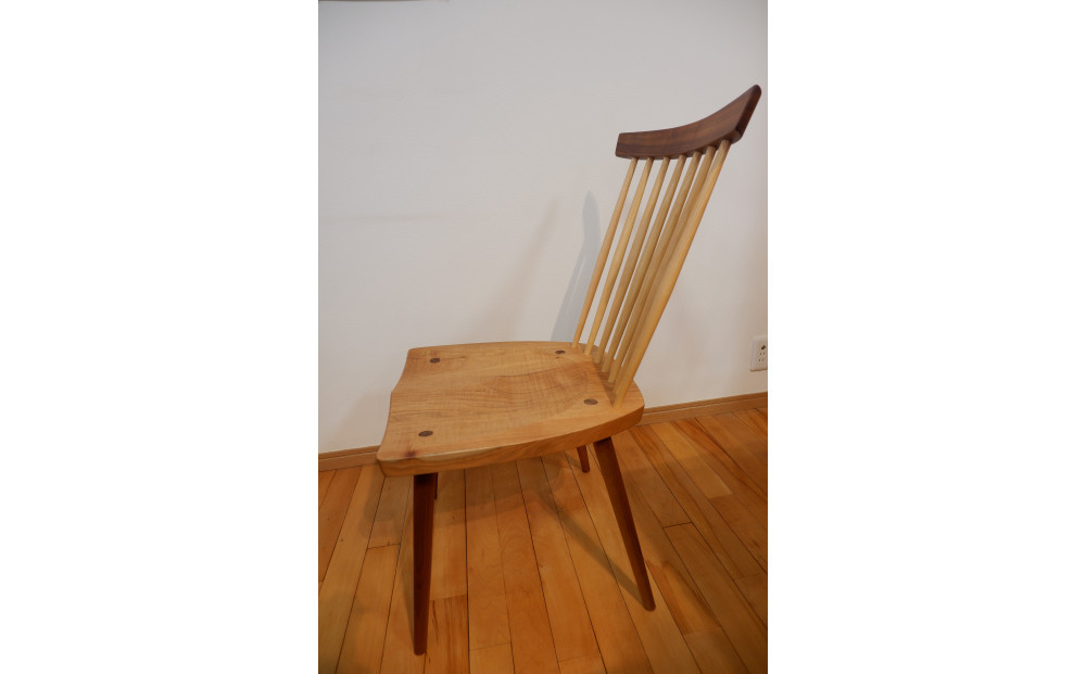 スポークチェア（胡桃×ウォールナット）