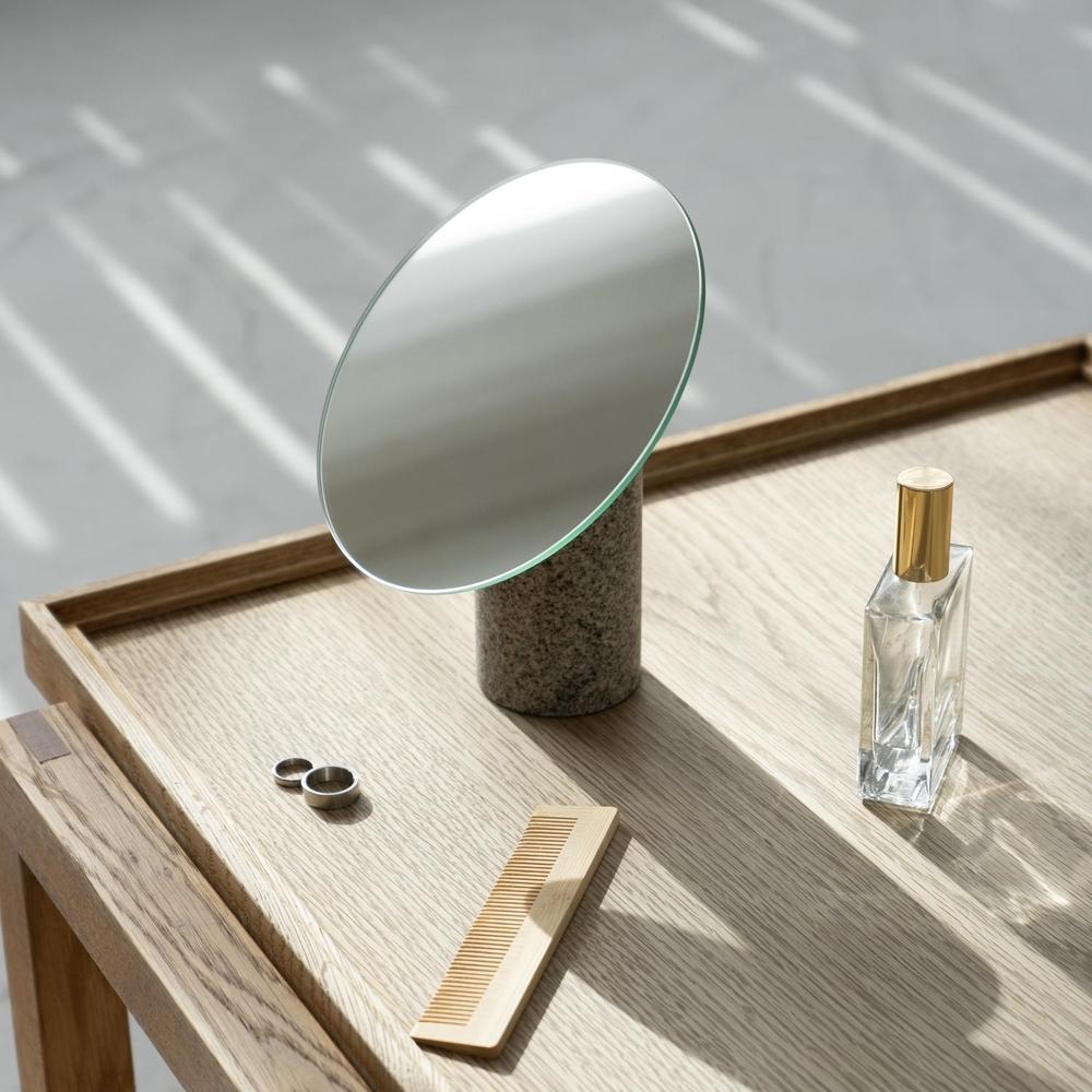 CS - MIRROR by BP. | 卓上ミラー×庵治石