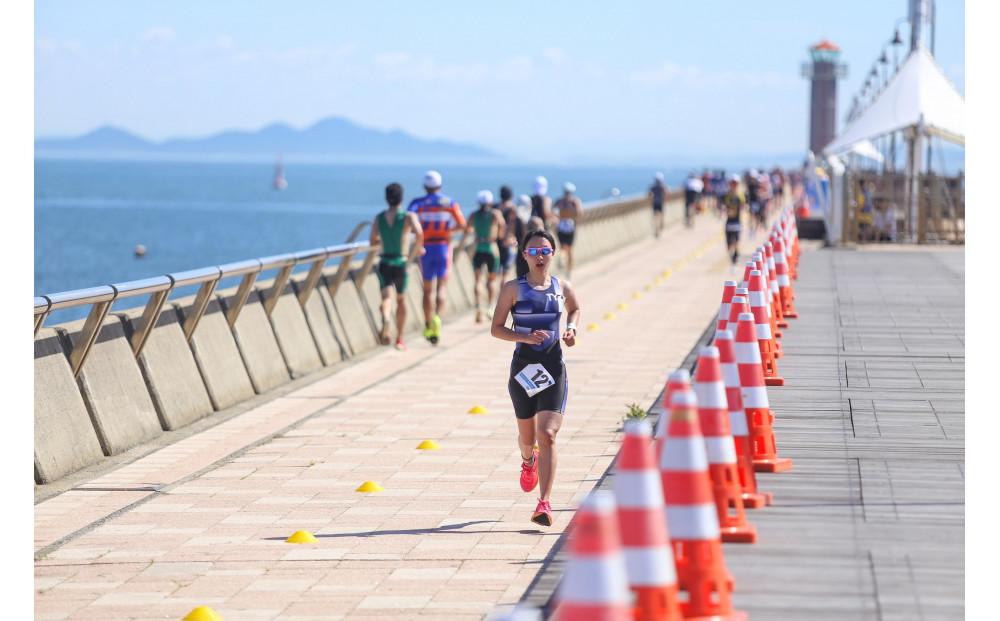 サンポート高松トライアスロン2025出場権（Tシャツ無　１名様分）