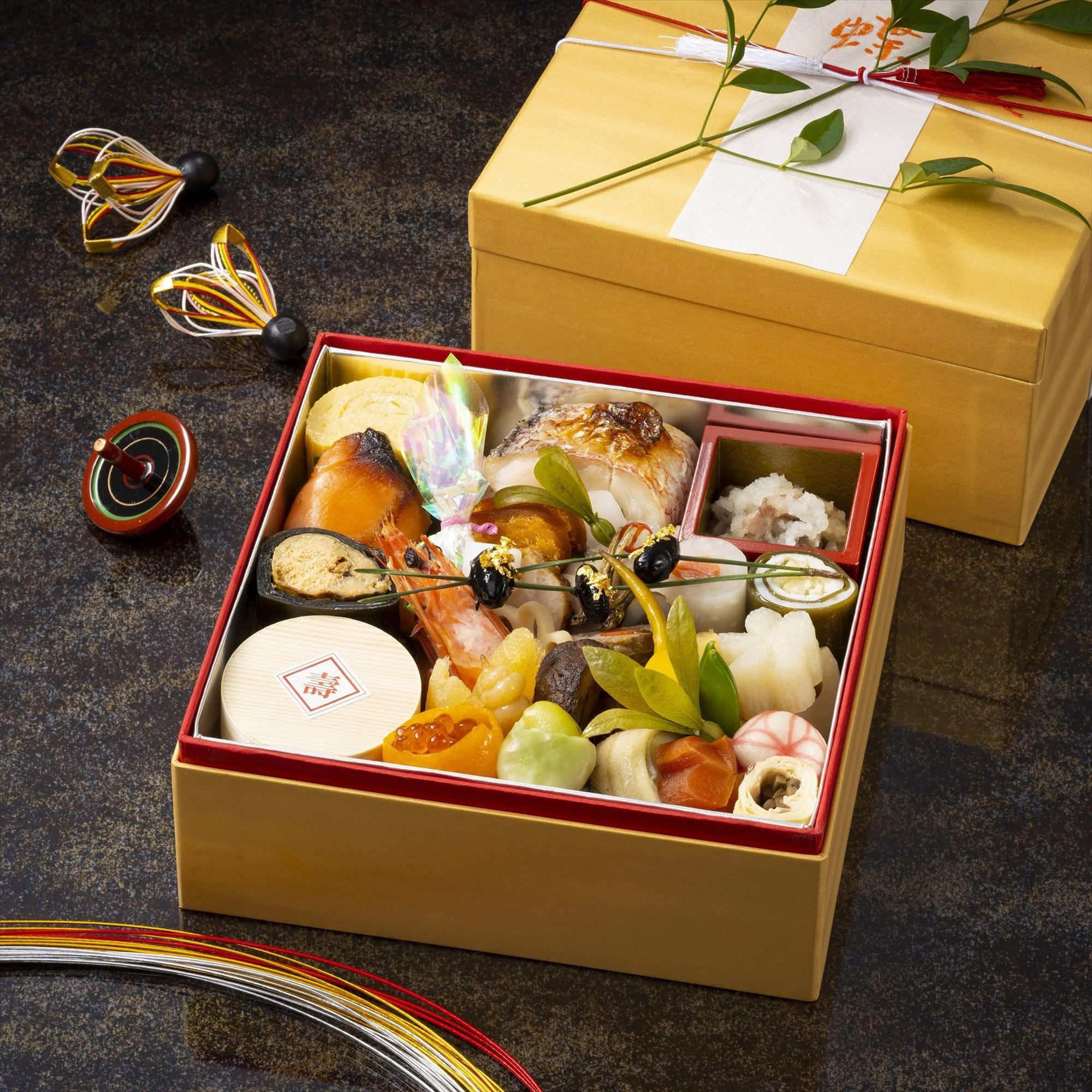 香川讃岐の地で79年の歴史。料亭二蝶のおせち料理「寿」 一段 1～2人前