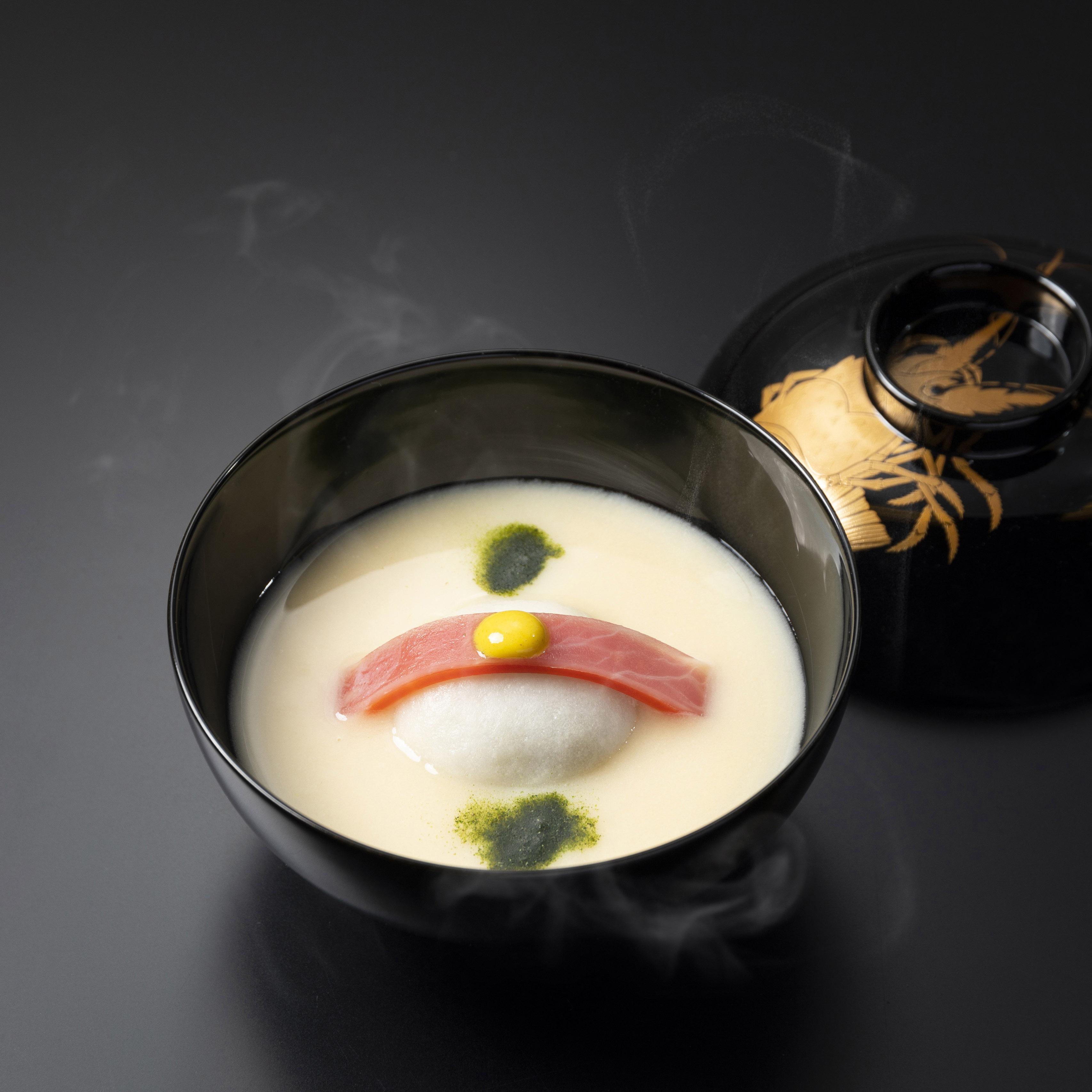 【香川高松】料亭二蝶 讃岐名物「あん餅雑煮」5袋セット【伍嘉亭】