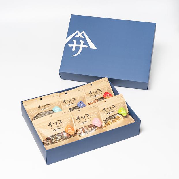 伊吹いりこの美味しい小魚シリーズ　ギフトセット　～厳選６種～