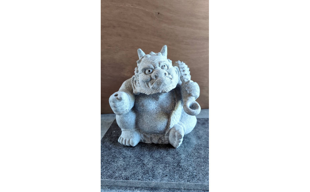 庵治石「鬼っこ」鬼まる