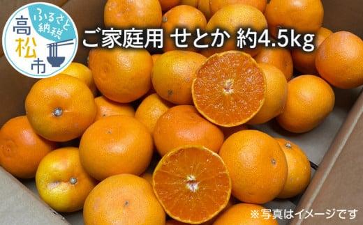 ご家庭用　せとか　約4.5kg【2026年2月中旬～2026年3月下旬配送】