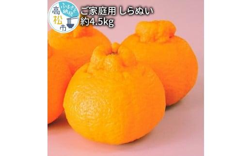 ご家庭用　しらぬい　約4.5kg【2026年2月下旬～2026年4月上旬配送】