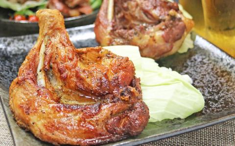 ふじむら骨付鶏　若鶏10本セット　骨付き鳥・骨付き鶏・ローストチキン 焼き鳥 鶏肉 チキンレッグ 骨付き肉 ひな