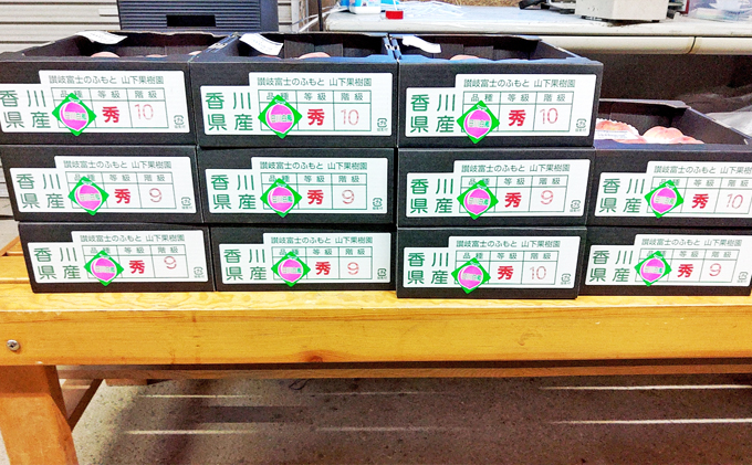 山下果樹園の桃