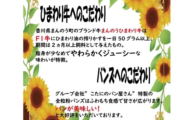 CAFE KOTANIの手作りハンバーガーキット4人前