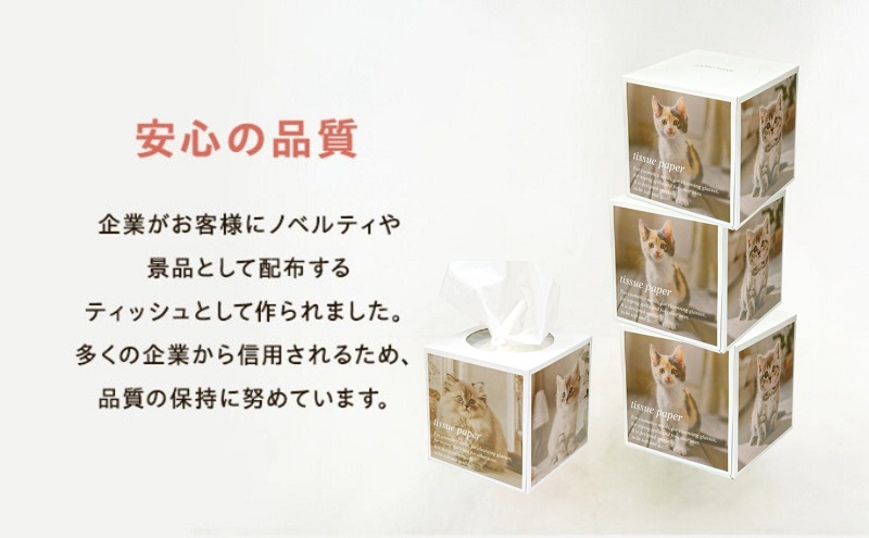 キューブ ティッシュ 場所をとらない キューブ型 ティッシュ 14箱 ティッシュペーパー 日用品 消耗品 生活用品 ボックスティシュ ティシュペーパー ティシュ ティシュー ティシューペーパー ノベルティ 香川