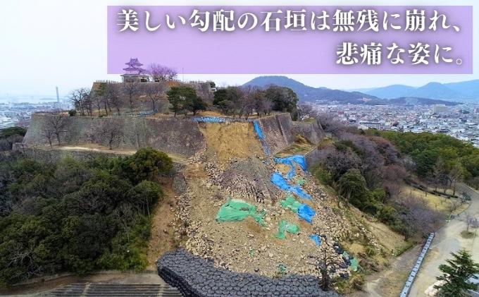 【復興支援/寄附のみ】丸亀城石垣修復プロジェクト/10万円
