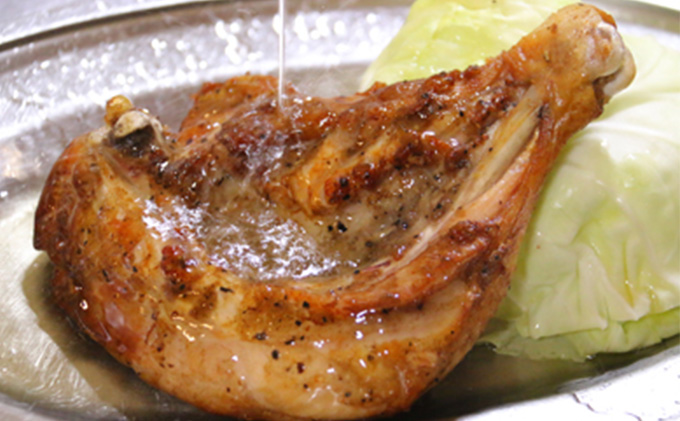 【定期便6回】ふじむら骨付鶏　若鶏セット（毎月4本ずつお届け） 骨付き鳥・骨付き鶏・ローストチキン 焼き鳥 鶏肉 チキンレッグ