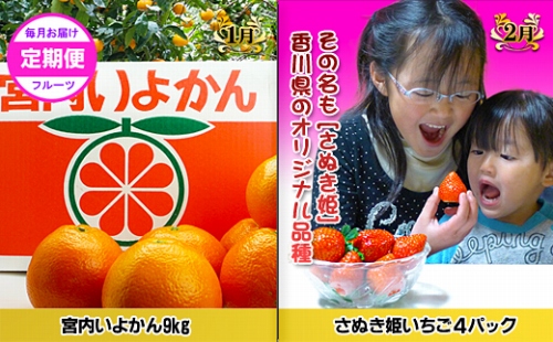 《特選プラチナコース》産直あきんど厳選フルーツ！魅惑の12回便