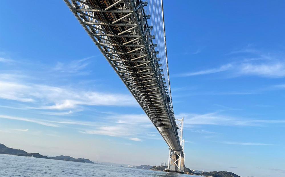 瀬戸大橋が間近で見られる屋形船 3時間～3時間半 ふぐコース 4名様分