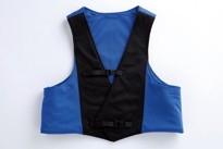 【ブルーXブラック】サマーベスト　フリーサイズ