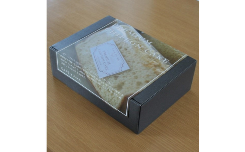 【母の日ギフト】【Cafe悠花】プレミアムシフォンケーキ　6個セット