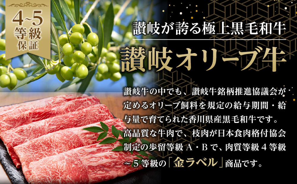 牛肉 オリーブ牛 モモスライス 800g（800g×1パック）【化粧箱入り】【配送不可：離島】