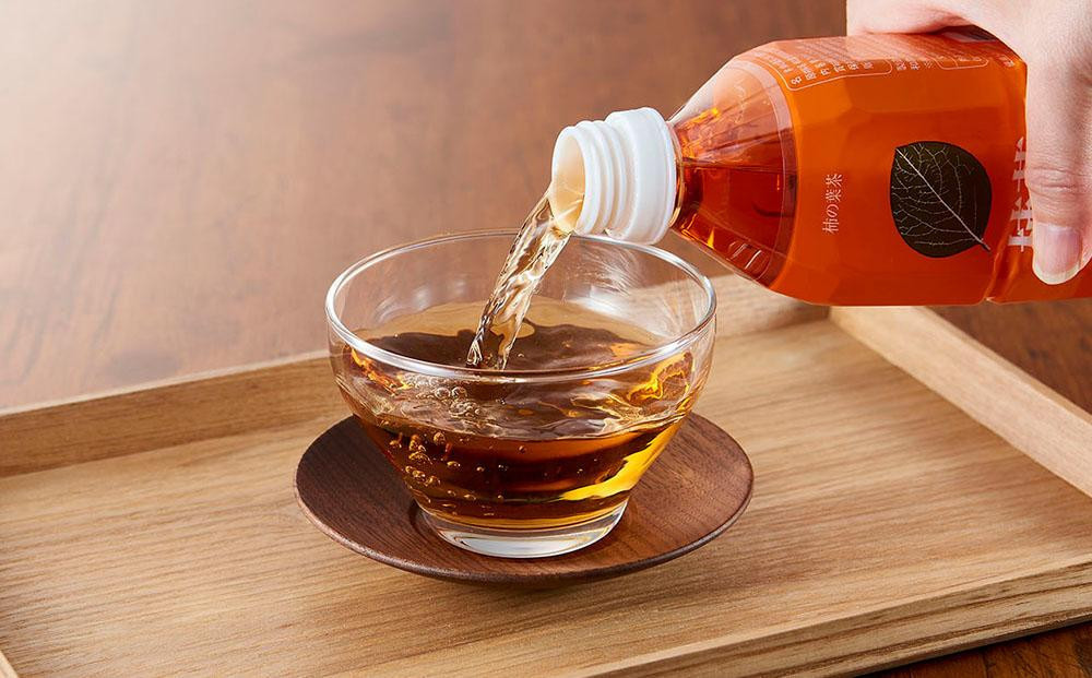 柿茶ペットボトル 350ml×24本入×4ケース