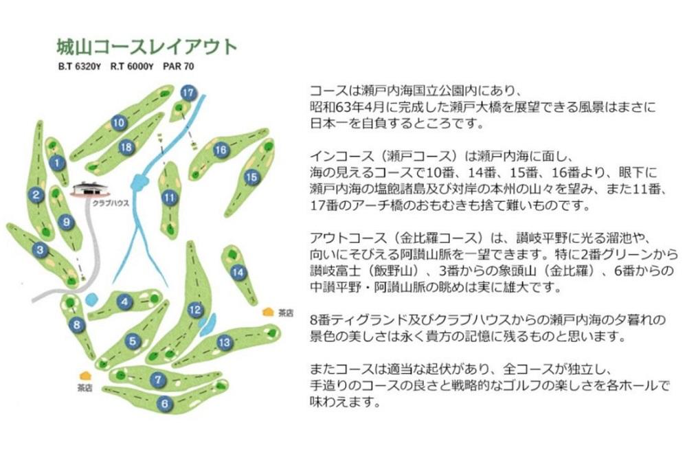 高松カントリー倶楽部　平日プレー券