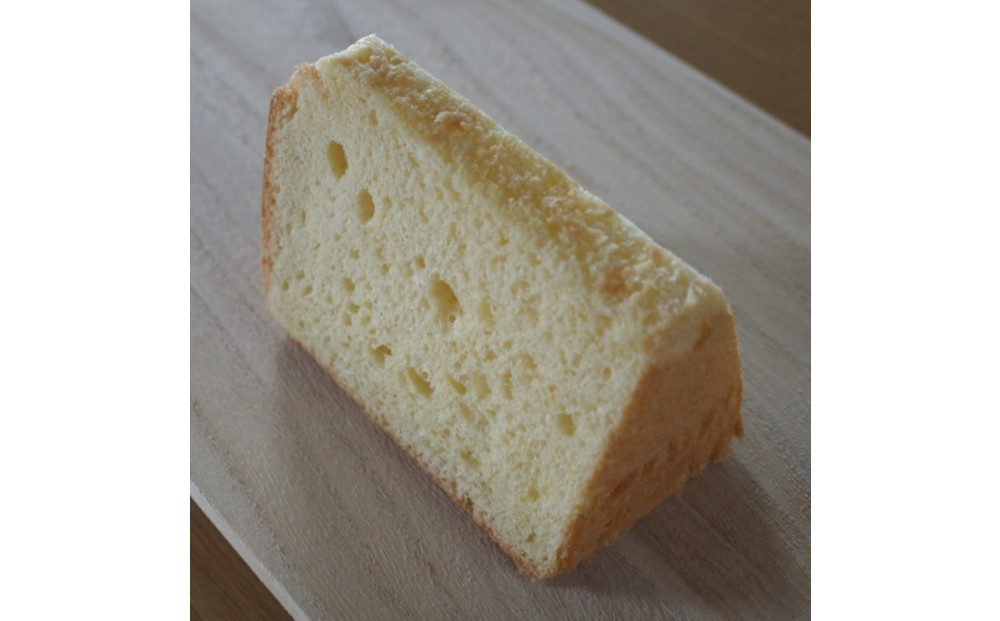 【Cafe悠花】カットシフォンケーキ　プレーン　6個セット