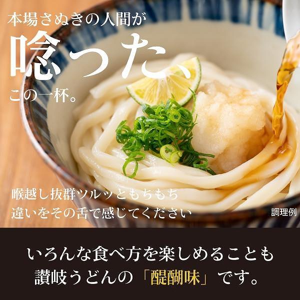 讃岐うどん6食つゆ付（極太麺）