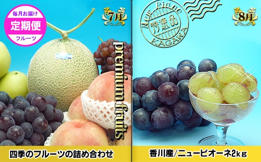 《ゴールドコースB》産直あきんど厳選フルーツ！魅惑の12回便