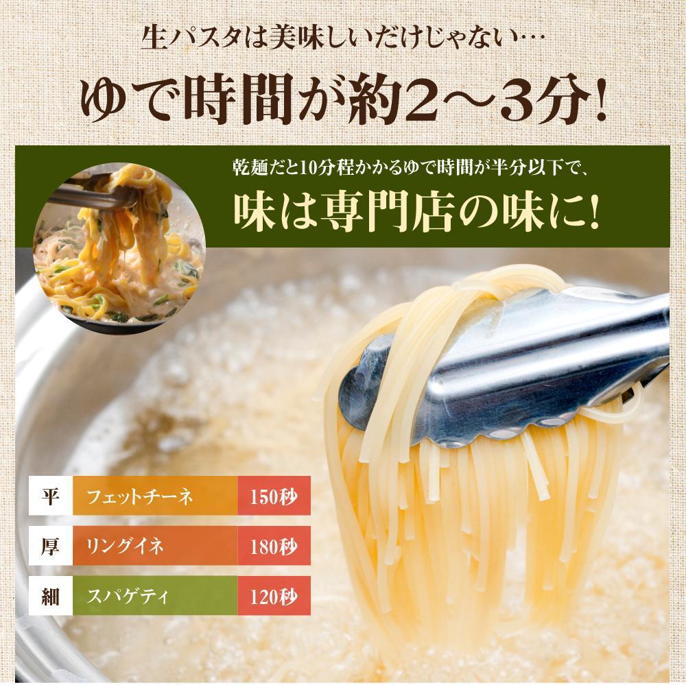 生パスタ  リングイネ 4.8kg  48食分( 麺 400g：4食 × 12袋 )｜生麺