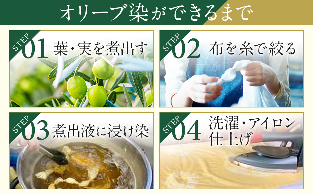 オリーブ染　スタイ