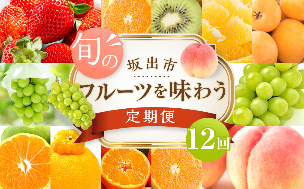 坂出市「旬のフルーツを味わう12回」定期便