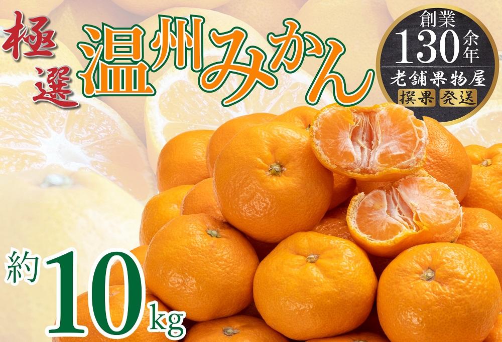 極撰！温州みかん　約10ｋｇ