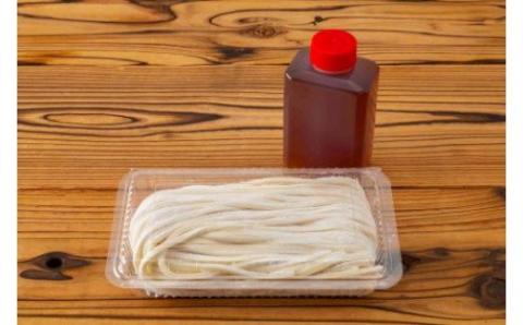 長田in香の香 釜あげうどん 生３玉３パック　生出汁付