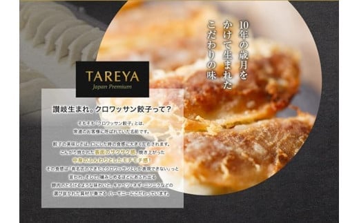 「10月30日で受付終了」たれ屋のクロワッサン餃子2セット（生餃子48個入り×2・酢醤油たれ付属）　※「ラヴィット！」「櫻井・有吉ＴＨＥ夜会」でも紹介されました！