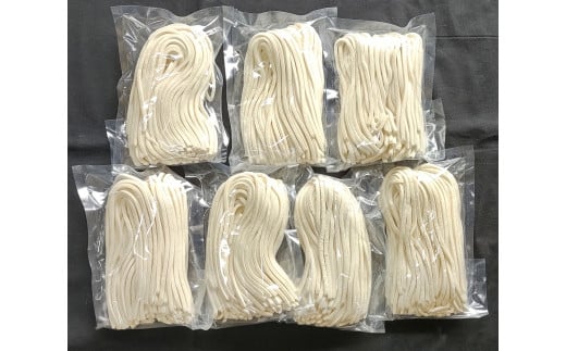 【１〜３ヶ月で発送】さぬき生うどん  １４食セット（２人前×７袋）