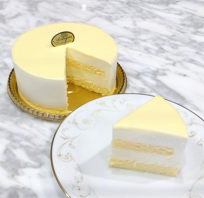 【サイズ　4号】ムースショコラブラン（ホワイトチョコレートムース） 4号