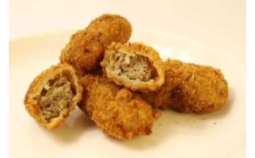 老舗精肉店のコロッケとミンチボール