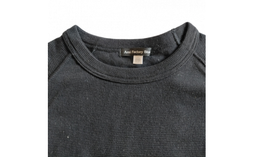 Tシャツ 襟部（カラーは善通寺ブラック）