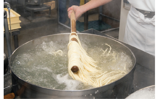 長田in香の香 釜あげうどん 半生２玉  ６袋  出汁付