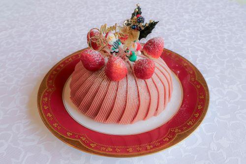 【卵・乳製品・小麦不使用！】LE PAYSAN　こだわりのクリスマスケーキ（イチゴのモンブラン）
