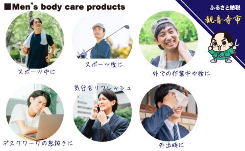 激爽快さらさらボディシート40枚入×30個セット【メンズコスメ】