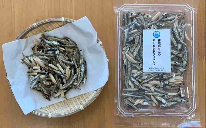 「伊吹いりこのアーモンドフィッシュ」80g×4 加工食品 魚貝